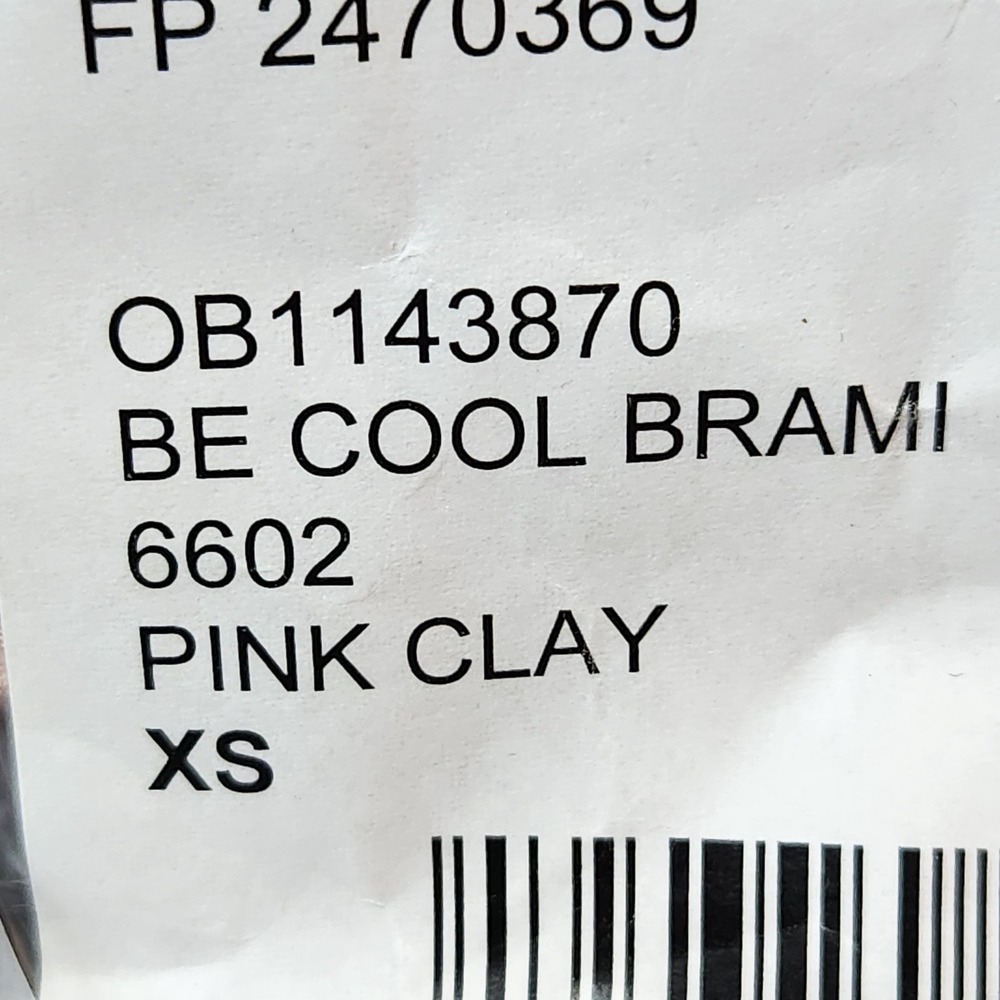 Free People NWT Womens XS Pink Clay Be Cool So Radiant Brami Crop OB1143870 - Picture 3 of 4